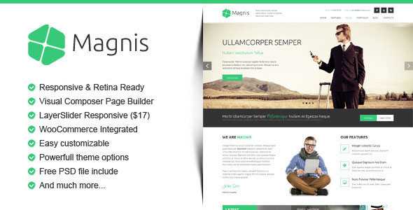 Magnis - Corporate Multipurpose WordPress Theme