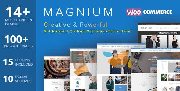 Magnium - Multi-Purpose WooCommerce Theme