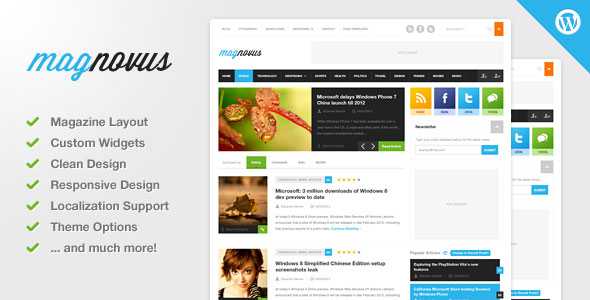 Magnovus - Themeforest Magazine & News WordPress Theme