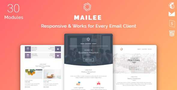 Mailee v1.0 - Responsive Multipurpose Email Template