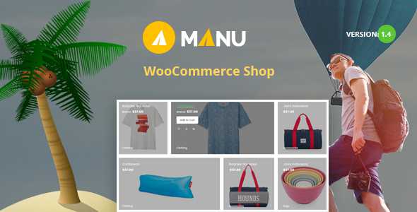Manu v1.5 - Travel Store WooCommerce Theme