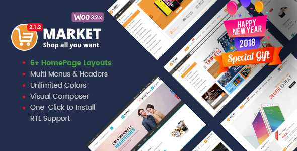 Market v2.2.0 - Shopping WooCommerce WordPress Theme