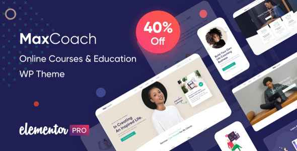 MaxCoach v1.2.3 - Online Courses & Education WP Theme
