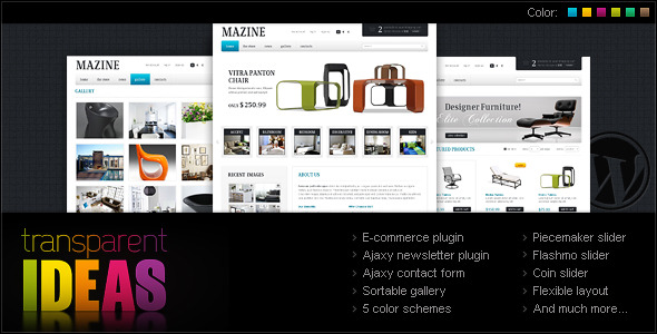 MAZINE THEMEFOREST WORDPRESS THEME - A WP E-COMMERCE THEME