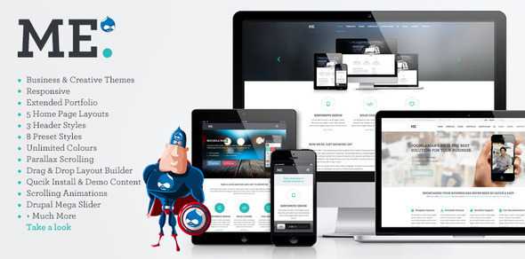 ME - Themeforest MultiPurpose Creative Drupal Theme