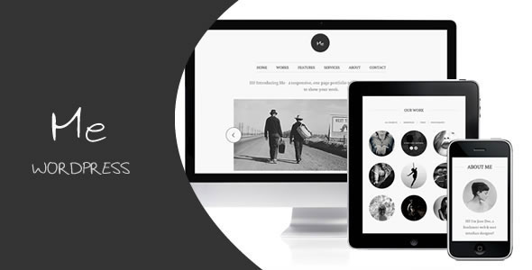 ME - ONEPAGE PORTFOLIO THEMEFOREST WORDPRESS TEMPLATE