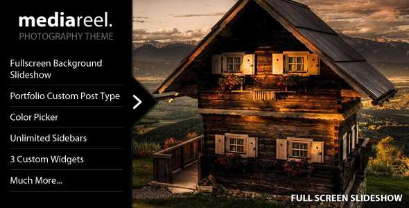 MediaReel - Portfolio Themeforest WordPress Theme