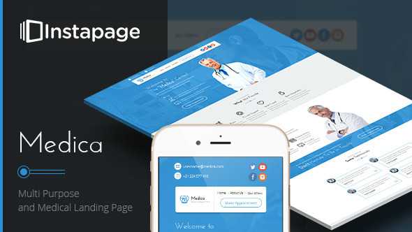 Medica - Instapage Medical Landing Page