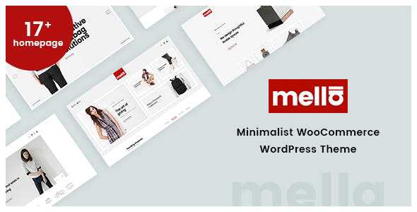 Mella v1.2.12 - Minimalist Ajax WooCommerce WordPress Theme