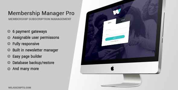 Membership Manager Pro v4.10