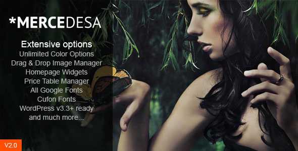 Mercedesa - Themeforest Business & Portfolio WordPress Theme
