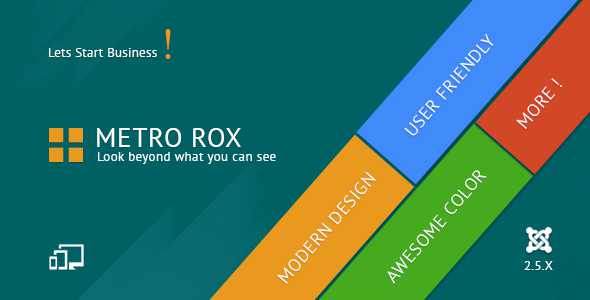 Metro Rox HTML5 Joomla Metro Multipurpose Template