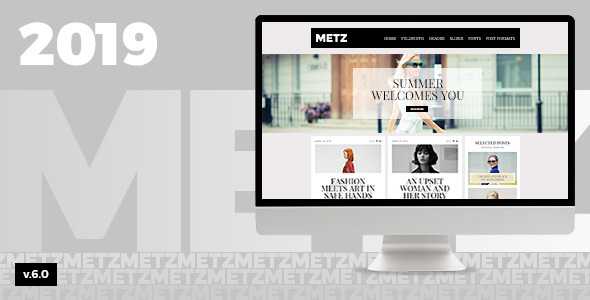Metz v7.0 - A Fashioned Editorial Magazine Theme