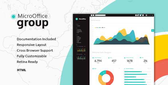 Micro Office v1.1 - Intranet & Extranet HTML Template