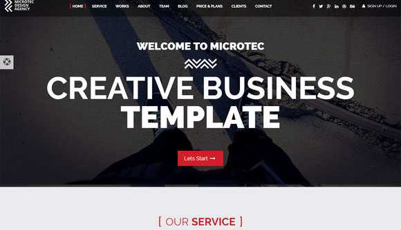 Microtec - Creative Agency Template