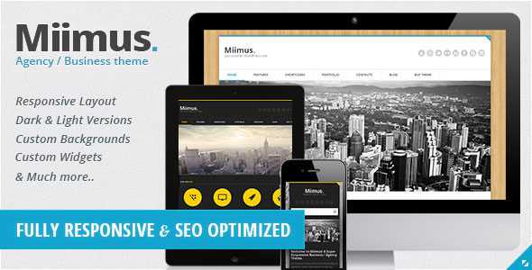 Miimus v1.3 - Responsive Business & Agency Theme