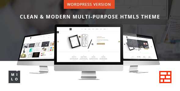 Milo v1.2.3 - Responsive & Multipurpose WordPress Theme
