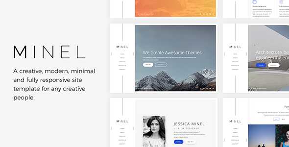 Minel v1.0 - Responsive Minimal Site Template