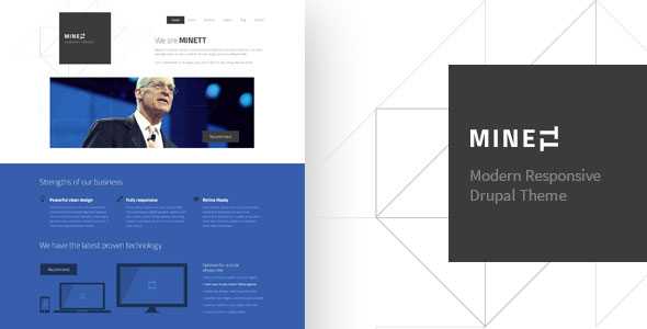 MINETT - Responsive Drupal 7 Theme