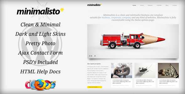 Minimalisto - Premium Themeforest WordPress Theme