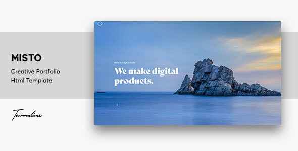 Misto v1.0 - One Page Portfolio Template