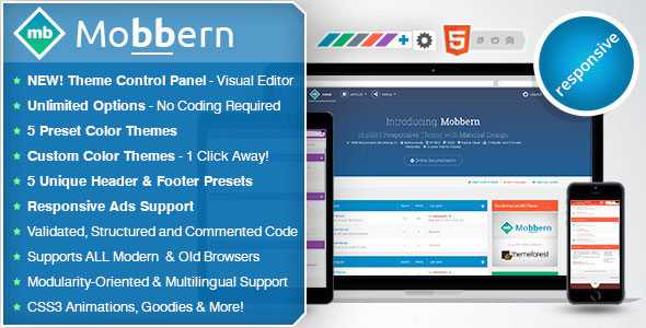 Mobbern – phpBB3 & phpBB3.1 Responsive Theme