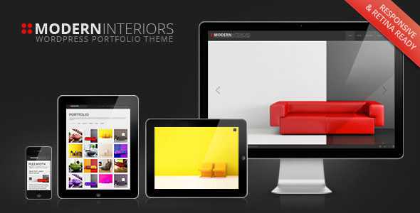 Modern Interior - Themeforest Responsive Wordpress Theme
