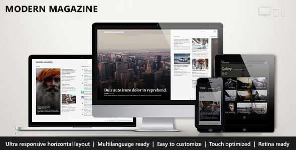 Modern Magazine - Metro Multi-Purpose Theme