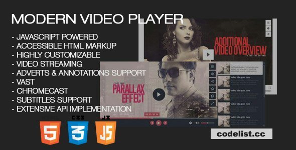 Modern Video Player for Wordpress v9.3.8
