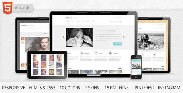 Moderna - Themeforest Responsive HTML5 Template