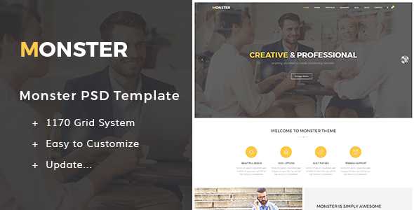 Monster - HTML Creative Business