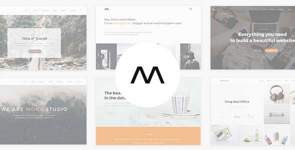 Mora v1.2 - Creative Portfolio & Photography Theme