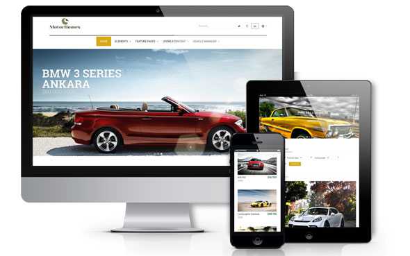 Motor Homes - Ordasoft Car Dealer Joomla Website Design