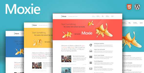 Moxie - Themeforest Responsive Theme for WordPress