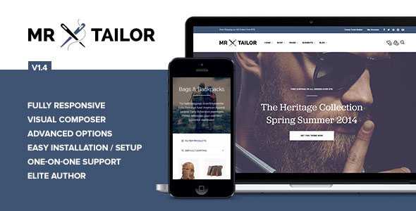 Mr. Tailor v1.4 - Responsive WooCommerce Theme