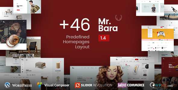 Mr.Bara v1.7.9 - Responsive Multi-Purpose eCommerce Theme