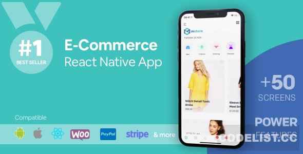 MStore Pro v3.9.8 - Complete React Native template for e-commerce