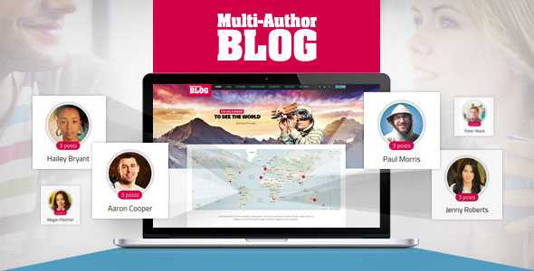 Multi-Author Blog WordPress Theme v1.4.0