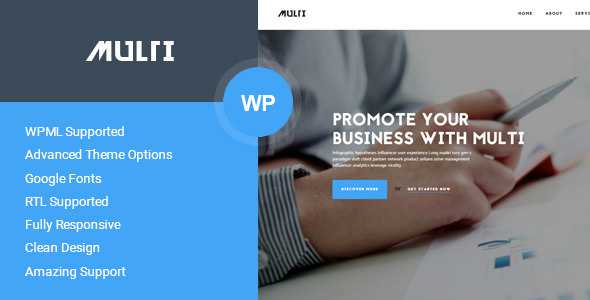 Multi v1.3.1 - Business WordPress Theme