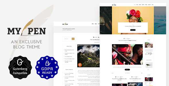 My Pen v1.3 - Minimal Blog