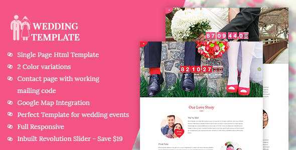 My Wedding - Wedding Invitation Template
