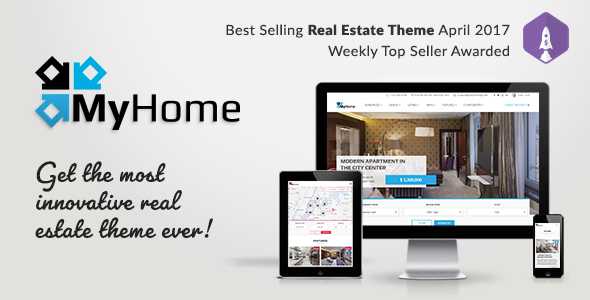 MyHome v1.0.9 - Real Estate WordPress Theme