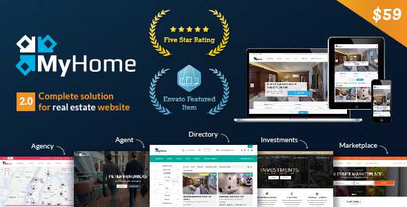 MyHome v2.1.10 - Real Estate WordPress Theme