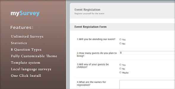 mySurvey v1.3
