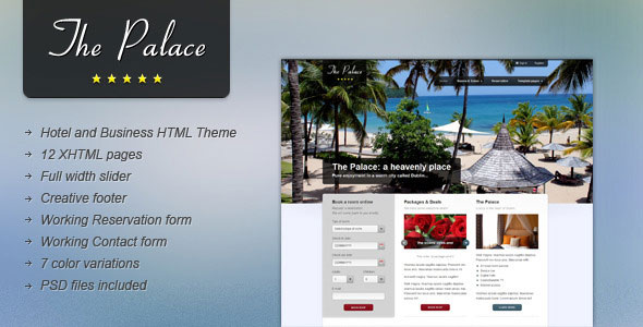 The Place - Hotel and Business HTML Theme