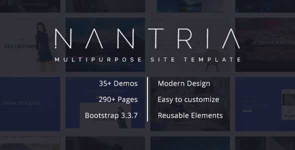 Nantria - Multi-purpose HTML5 Template