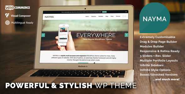 Nayma - Responsive Multi-Purpose WordPress Theme