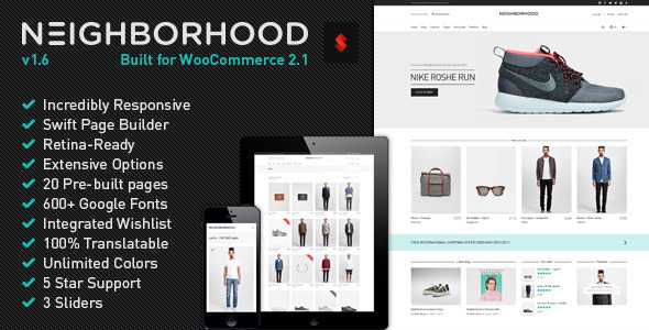 Neighborhood v1.6.7 - Responsive Multi-Purpose Shop Theme