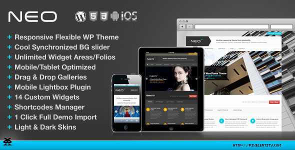 NEO v1.1.0 - Premium Responsive Business WordPress Theme