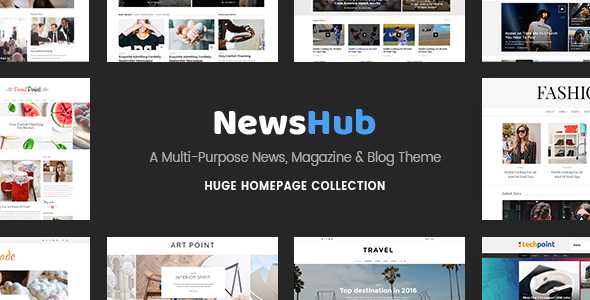 Newshub v1.1 – A Multi-Purpose News, Magazine & Blog Theme